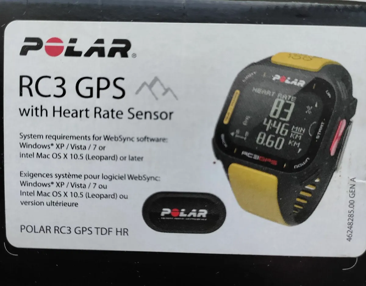 Polar TDF RC3 GPS bike sports watch - Image 4