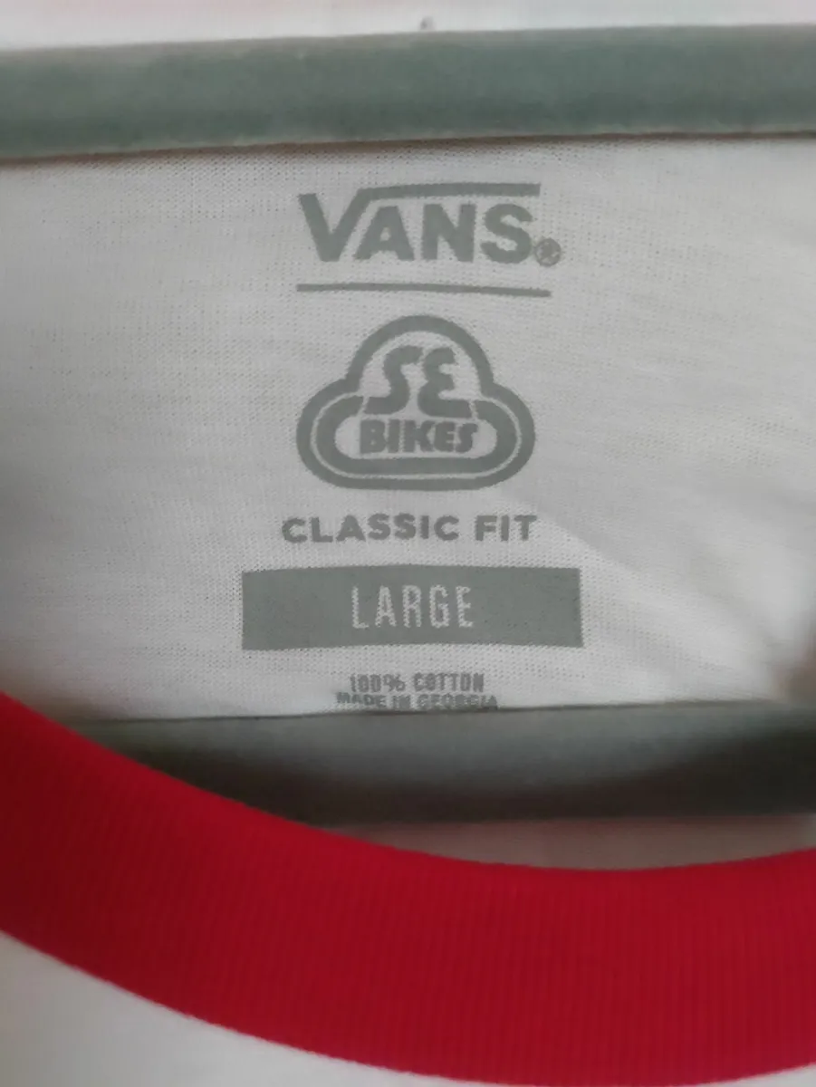 Vans SE bikes long sleeve shirt L New - Image 4