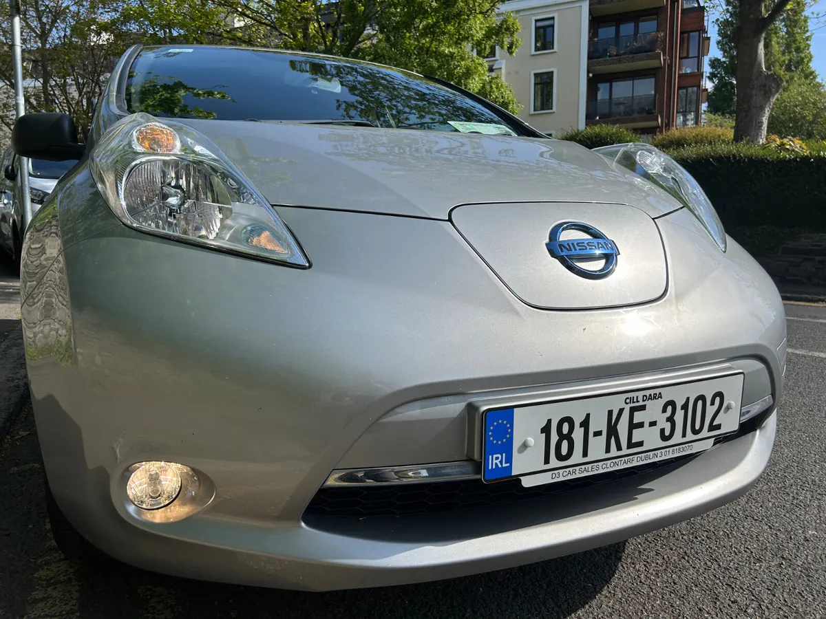 2018 NISSAN LEAF 24kw SERVICE HISTORY NCT MARCH 26 - Image 3