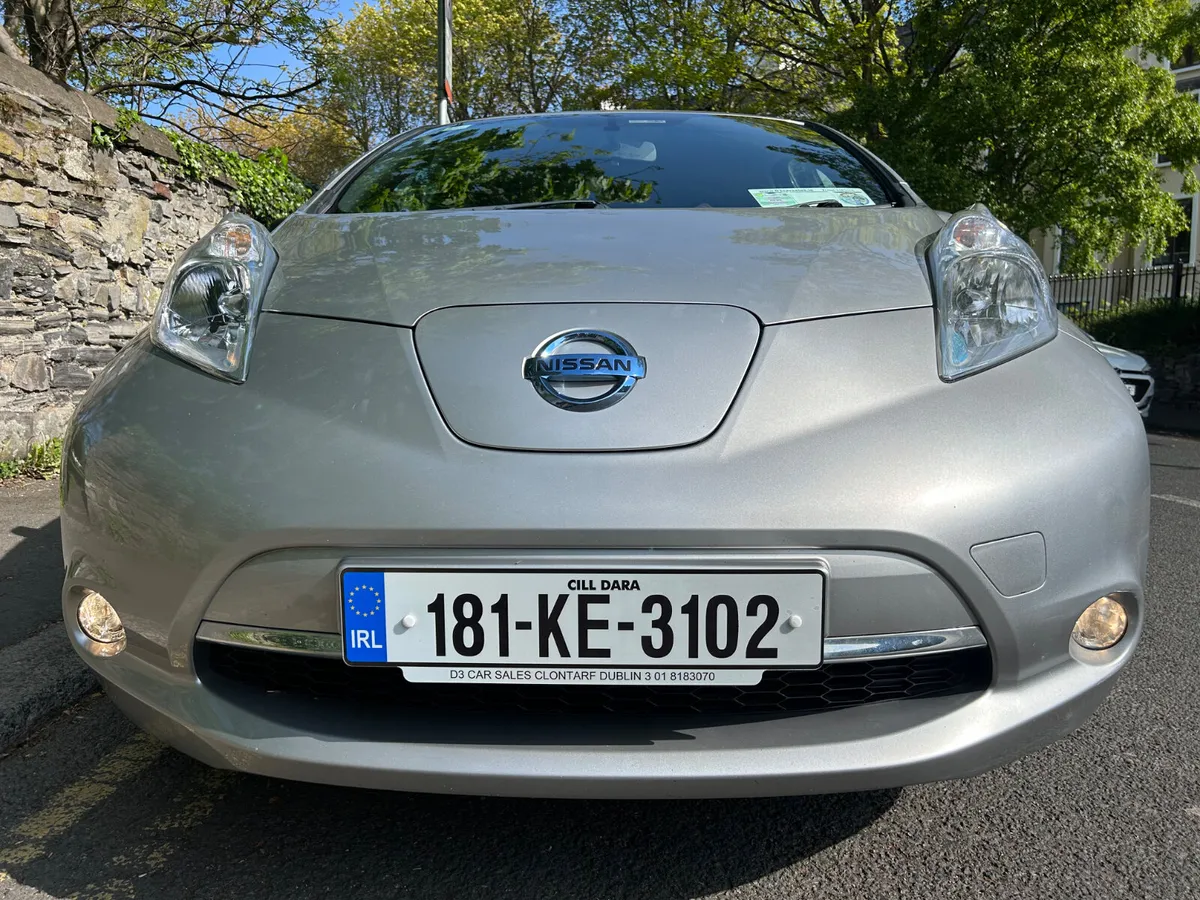 2018 NISSAN LEAF 24kw SERVICE HISTORY NCT MARCH 26 - Image 2