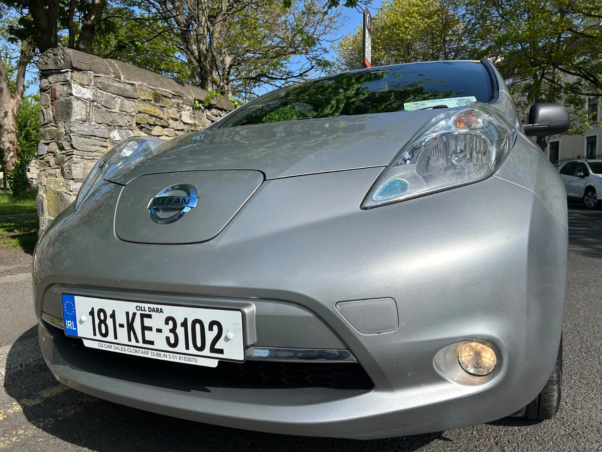2018 NISSAN LEAF 24kw SERVICE HISTORY NCT MARCH 26 - Image 1