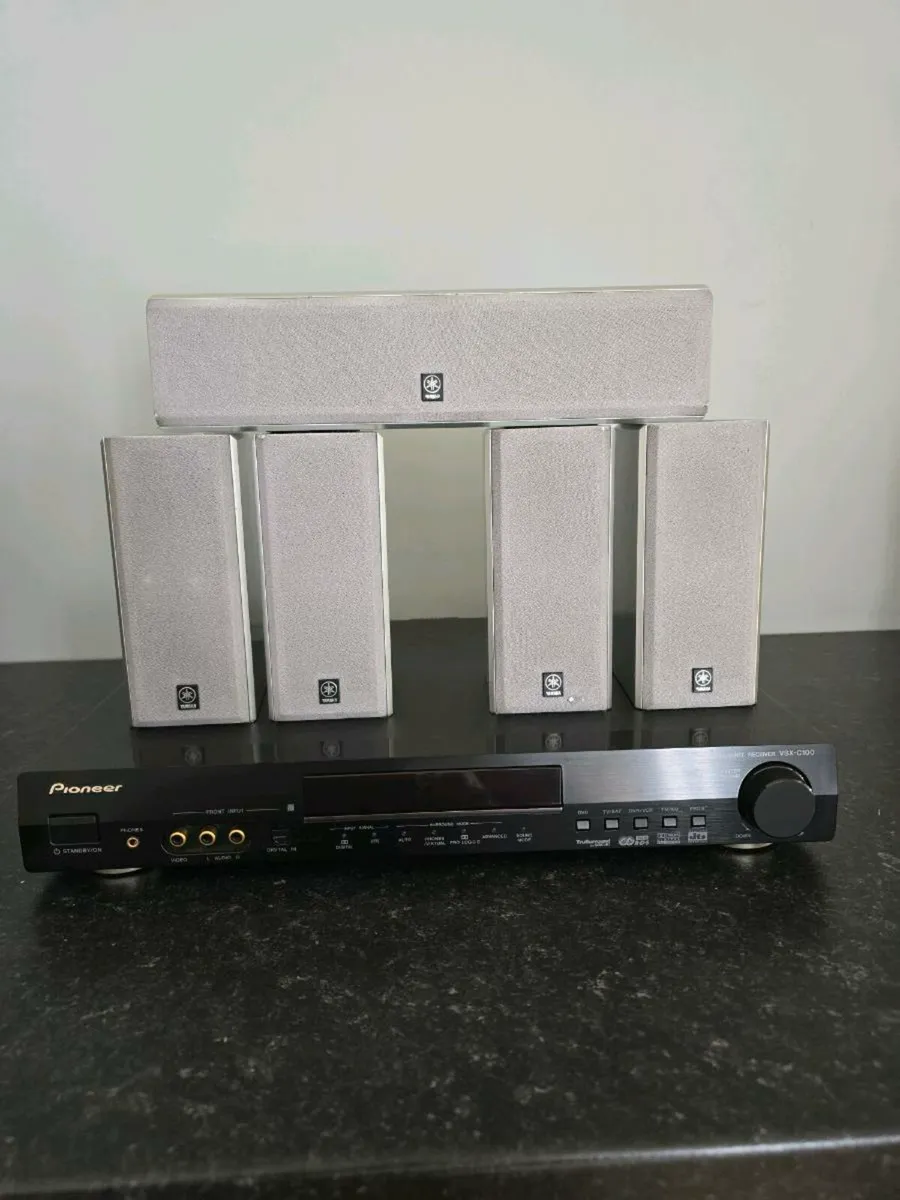 HOME CINEMA 5.1 PIONEER RECEIVER & YAMAHA SPEAKERS - Image 4