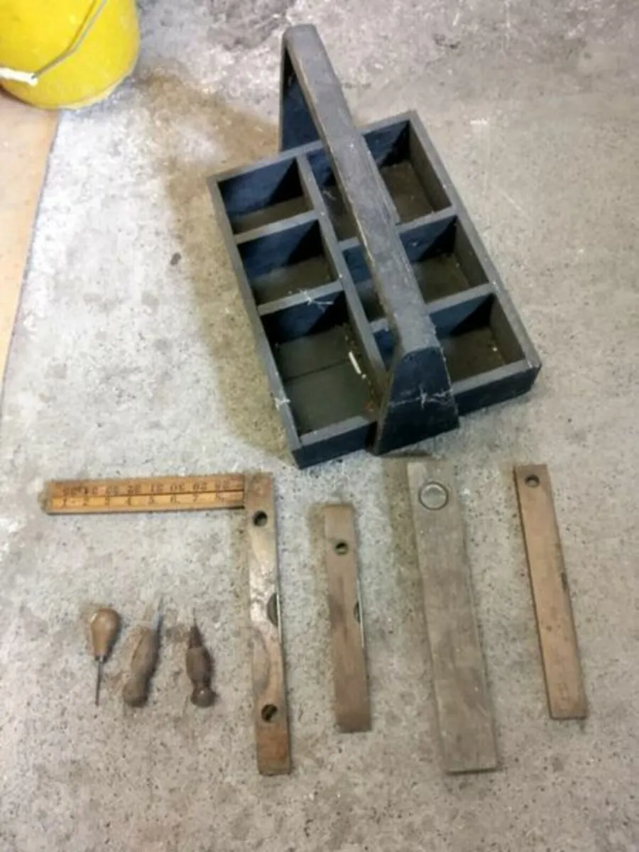 Vintage Wooden Tools Lot