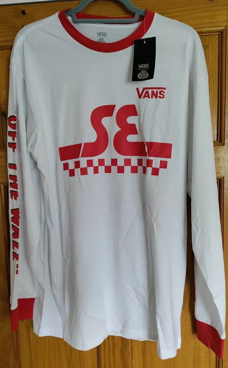 Vans SE bikes long sleeve shirt L New - Image 1
