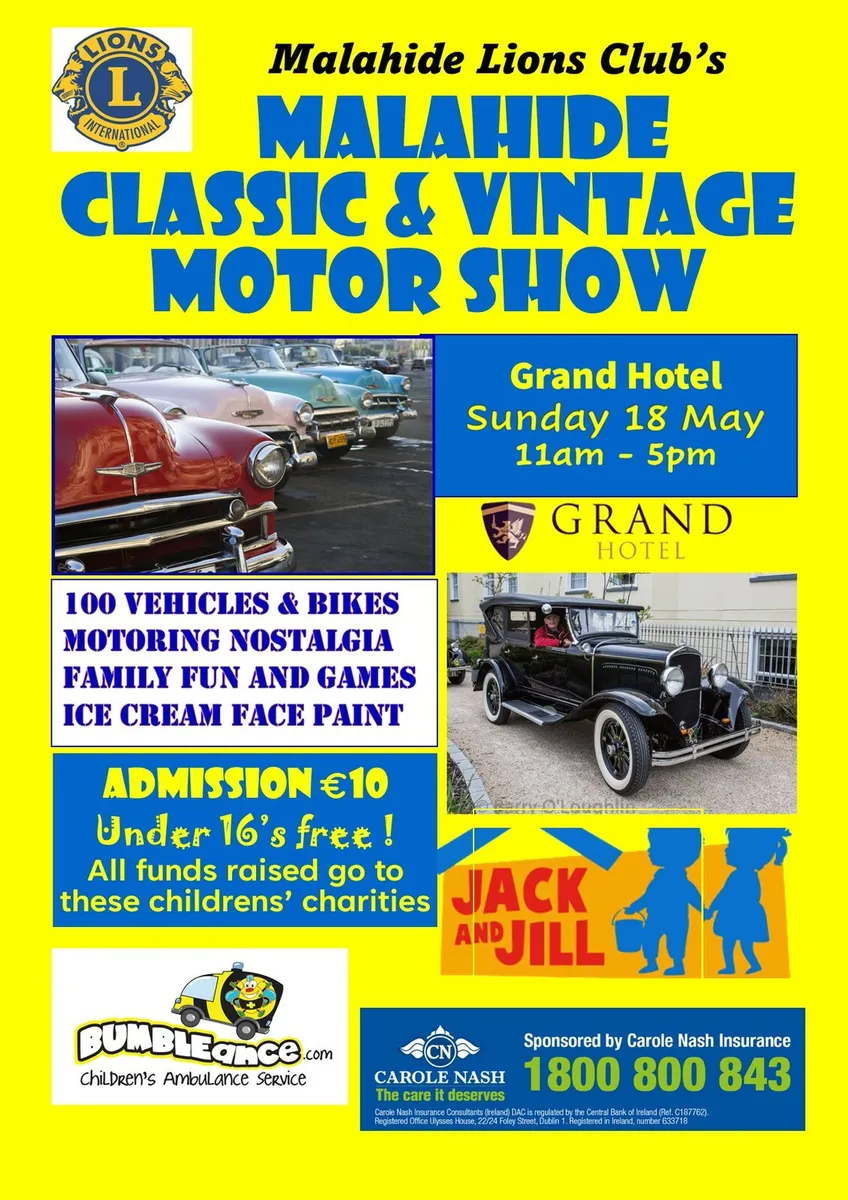 Malahide Classic and Vintage Motor Show