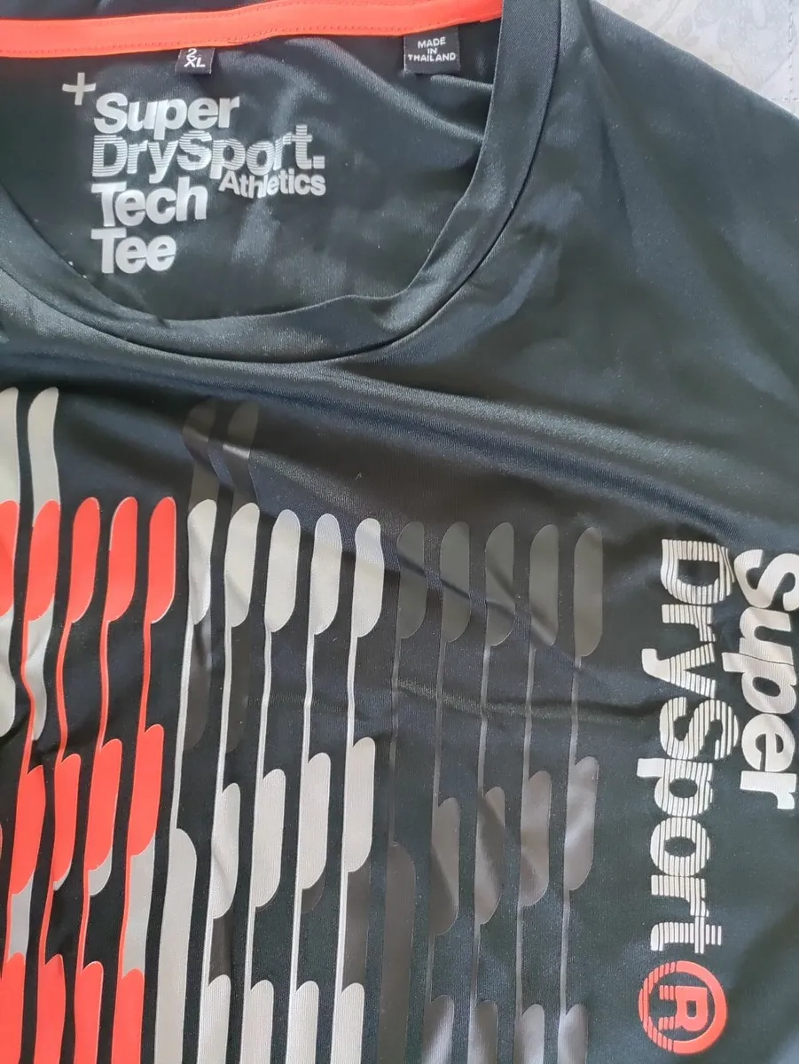 SuperDry Sport Athletics Tech Tee 2XL - Image 4