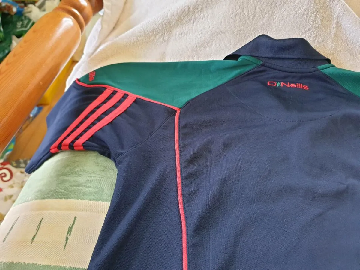 Mayo Gaelic Football Polo Shirt 2010 to 2011 - Image 3