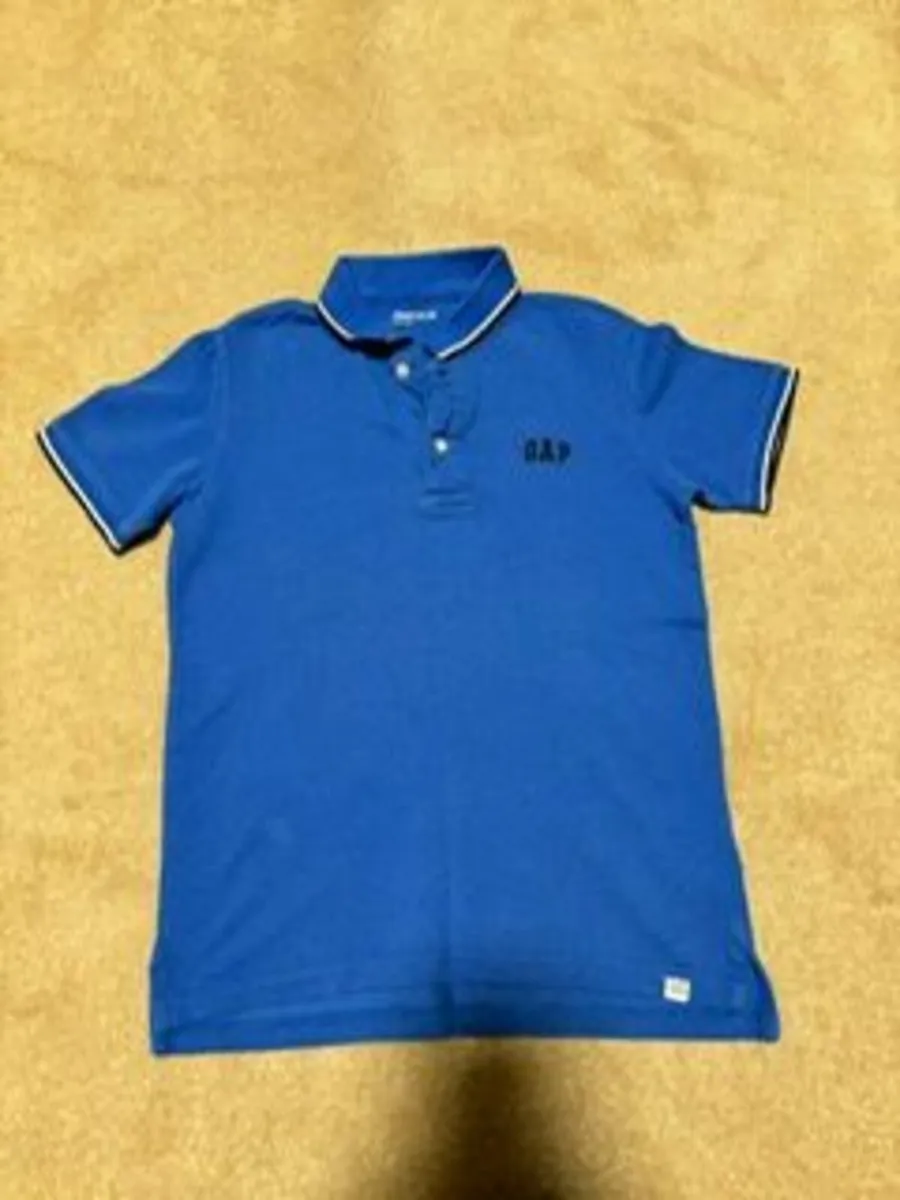 Gap collar tshirt and gap chino trousers age 8-9 - Image 3