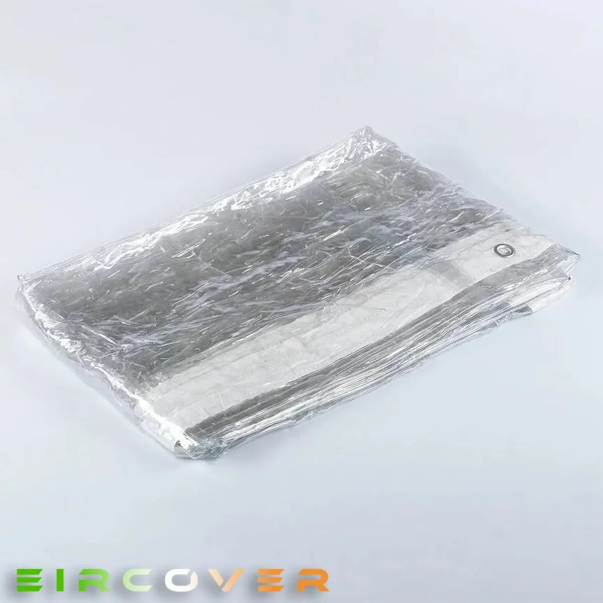 Glass Clear Tarpaulin 4m x 5m (13' - 16') 310 gsm - Image 1