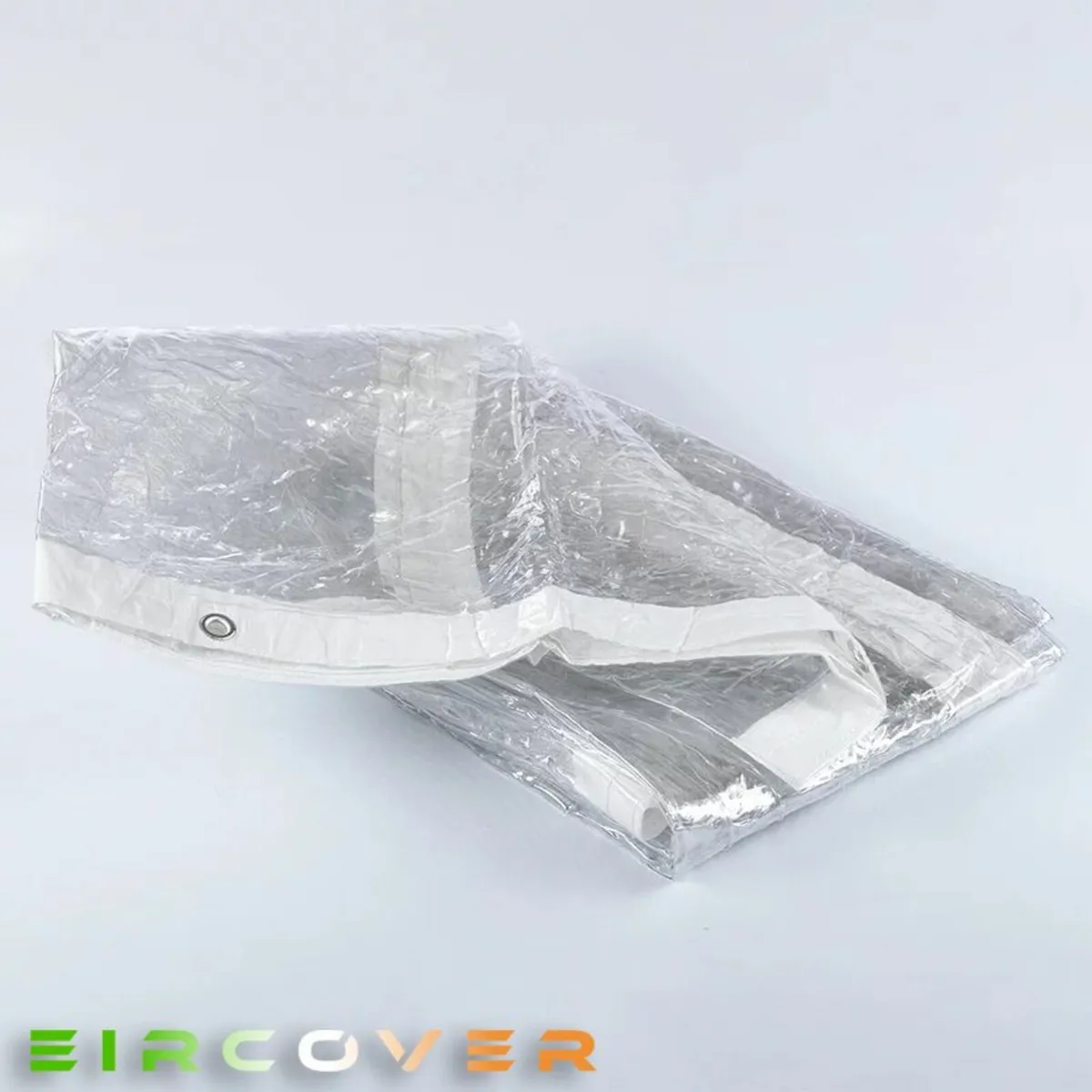 Glass Clear Tarpaulin 4m x 5m (13' - 16') 310 gsm - Image 3