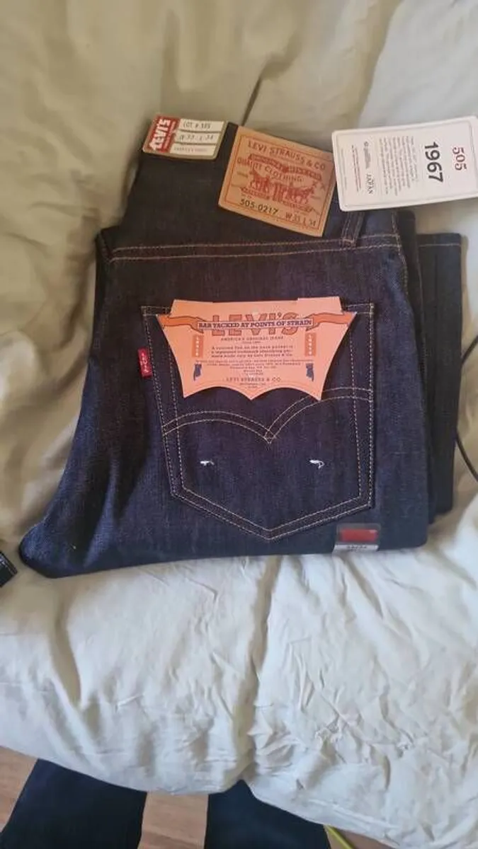 levis vintage clothing  505