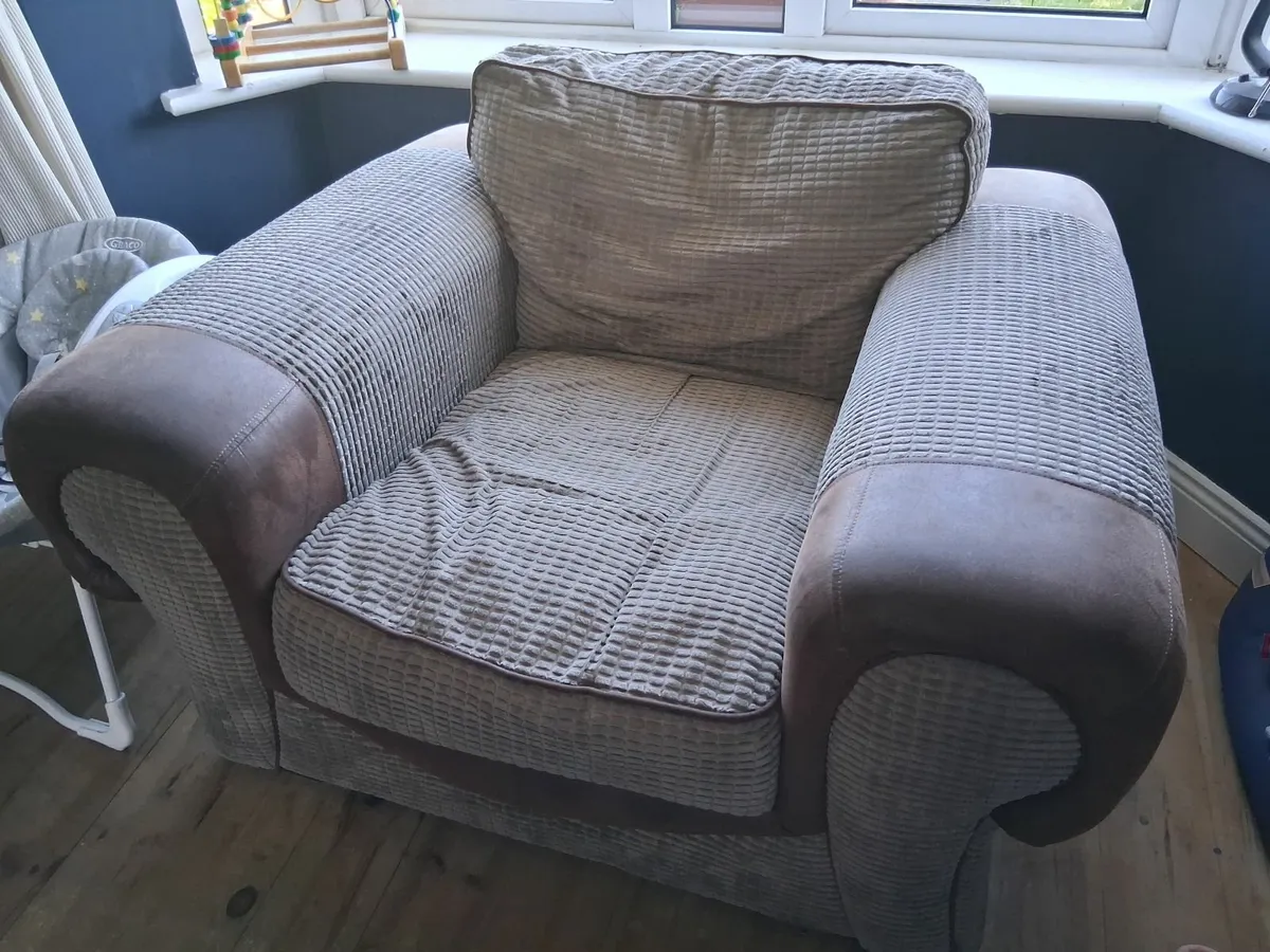 Couch and chair - Image 1