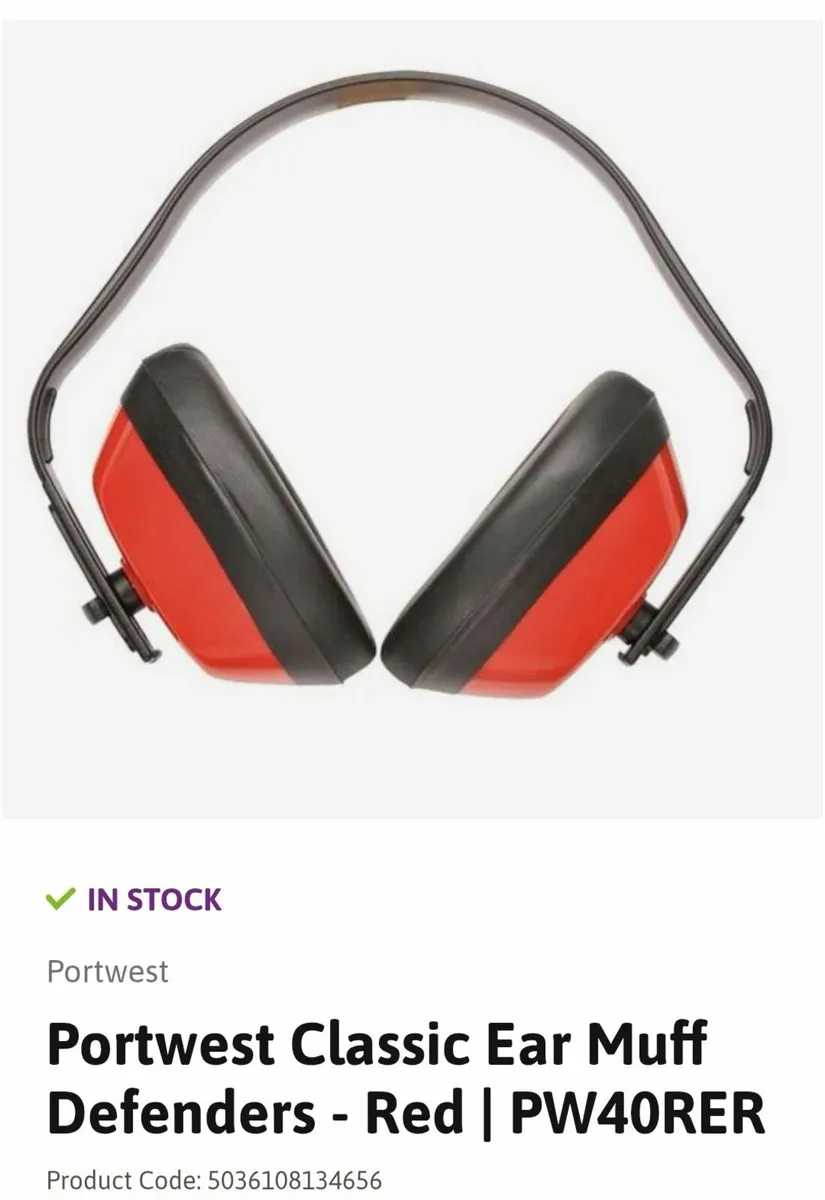 2 Pair of Ear Defenders cheap - Image 2