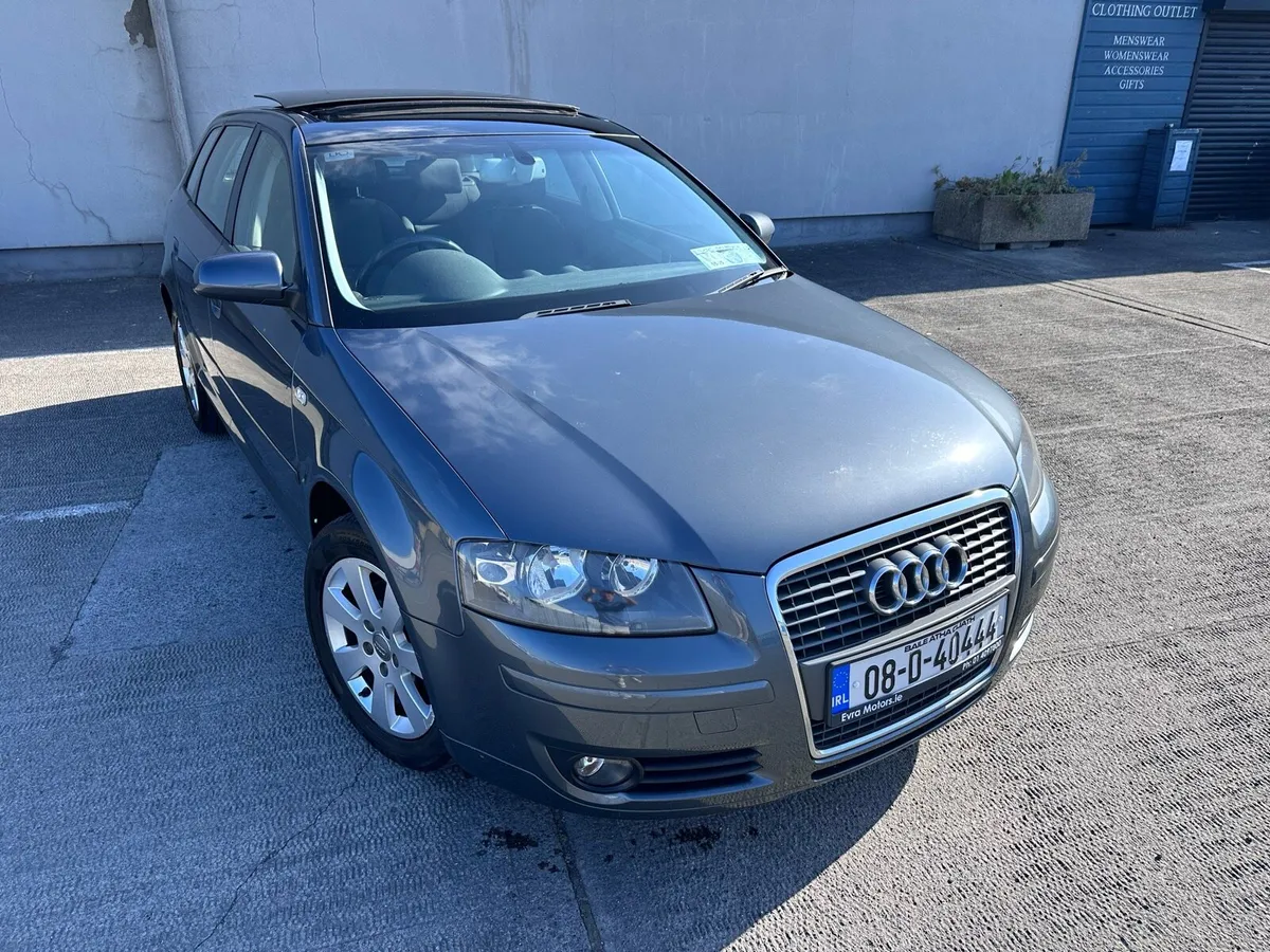 2008 Audi A3 1.4 Full Glass Roof low kms - Image 1