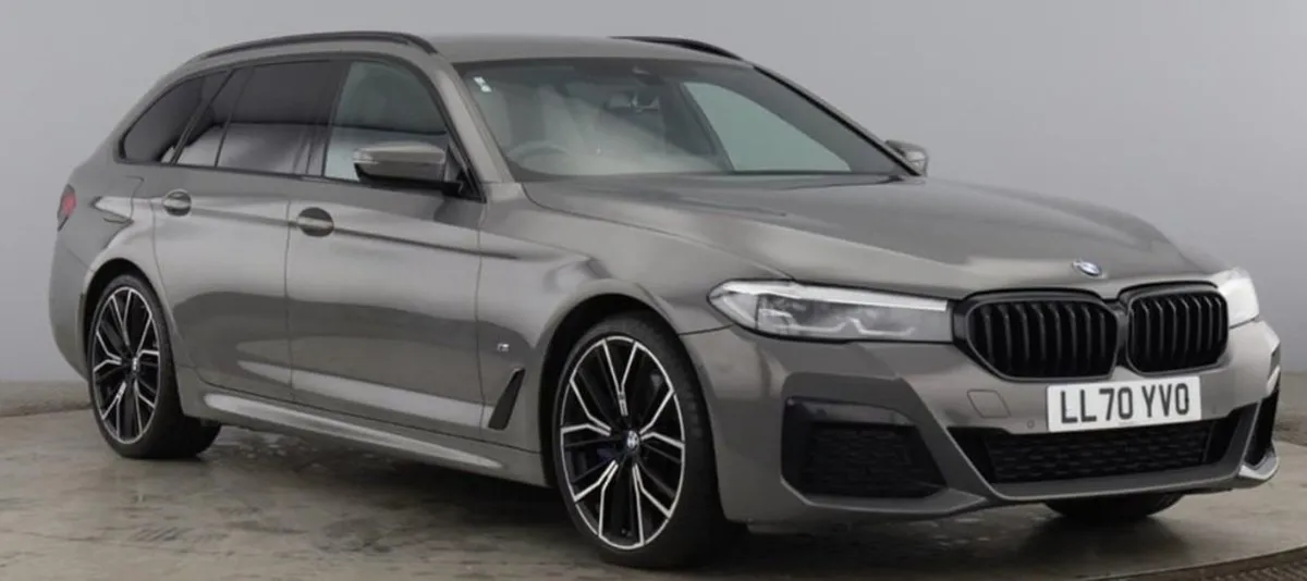 BMW 5 Series 2.0 520d MHT M Sport Touring 5dr Die - Image 1