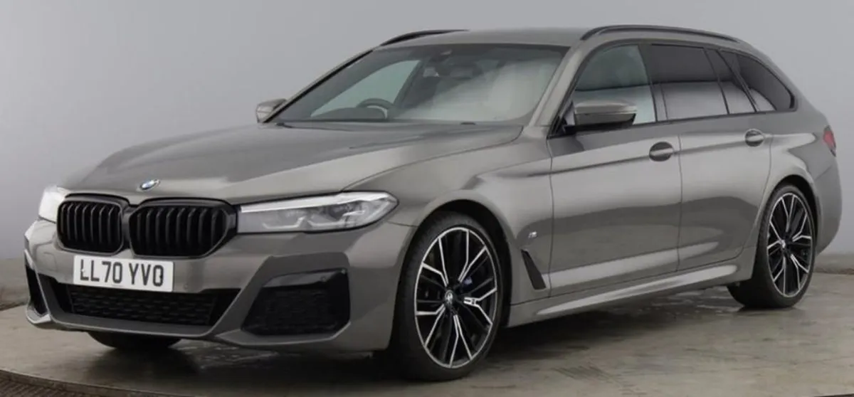 BMW 5 Series 2.0 520d MHT M Sport Touring 5dr Die - Image 2