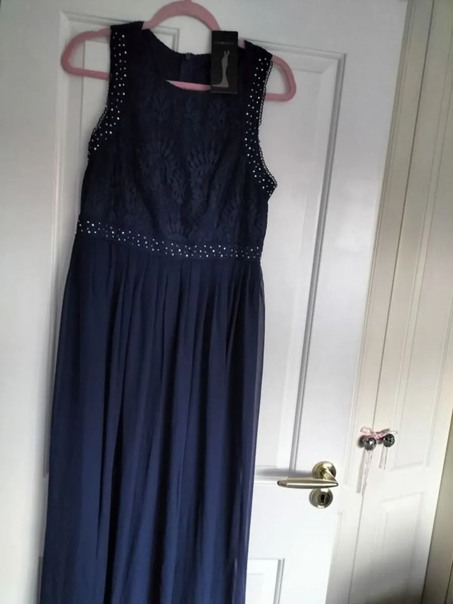 Bridesmaid Dresses Navy X 2 - Image 2