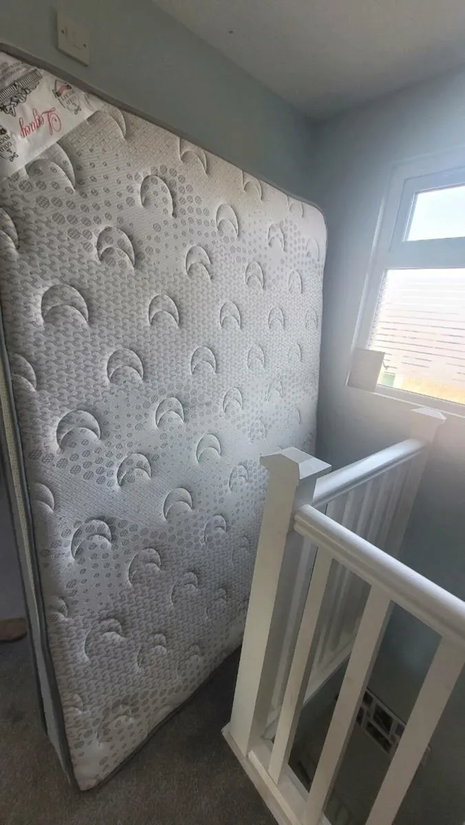 Double Bed with Mattress (Needs sold today) - Image 2