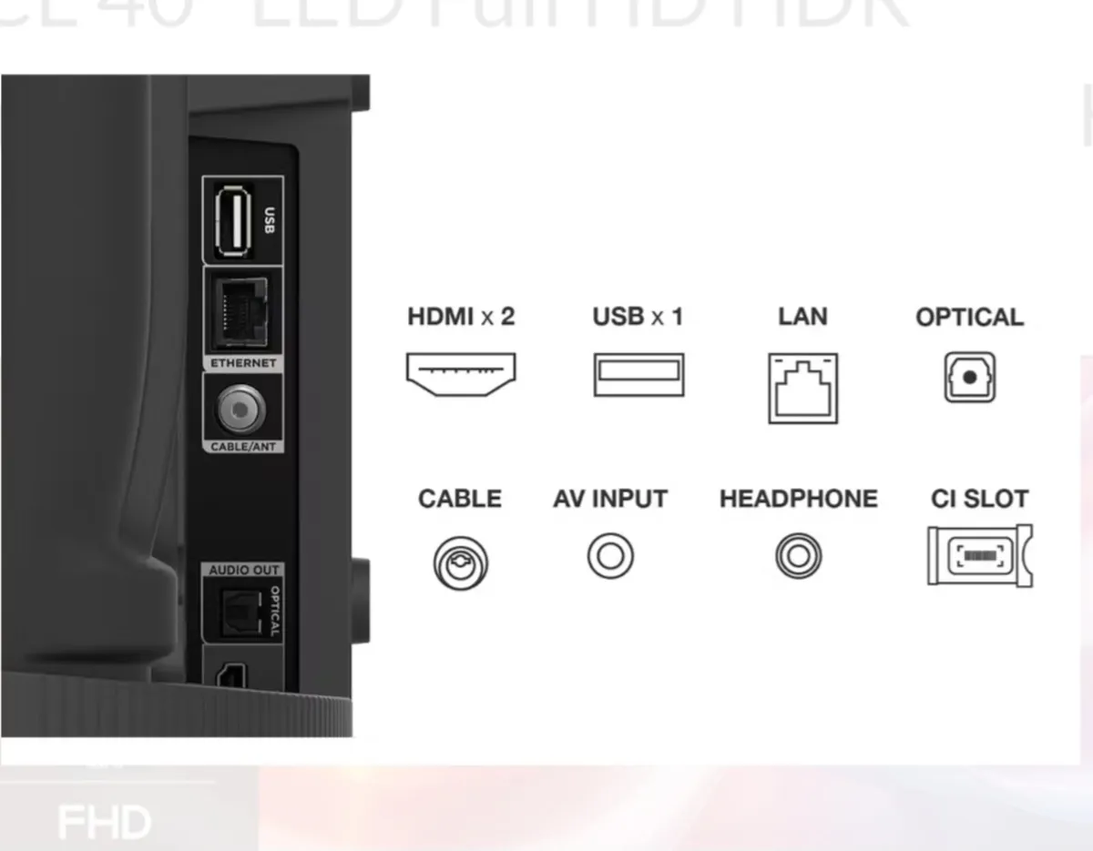 TCL 40" Android Smart TV - Image 3