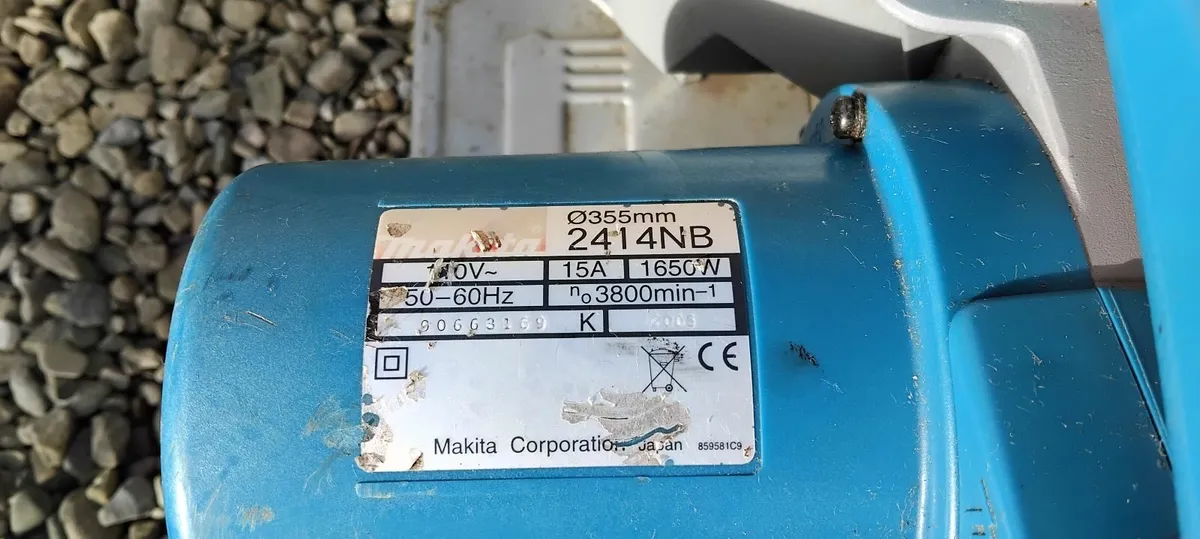 Makita 2414NB Steel Chop Saw 110v - Image 4