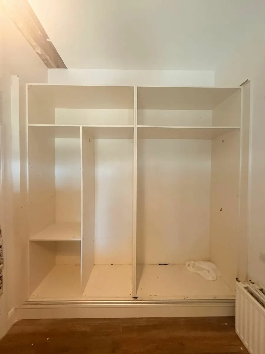 Large fitted double wardrobe - very good condition - Image 2
