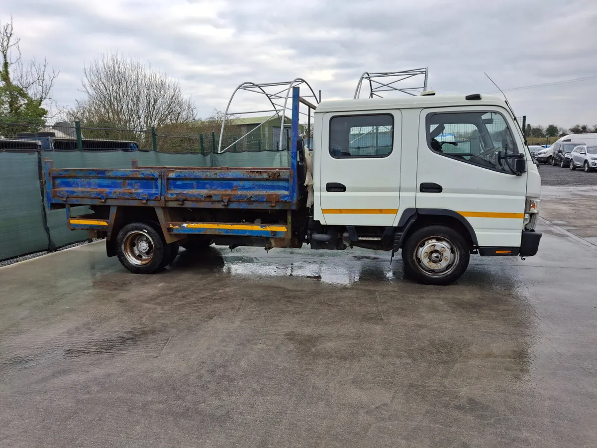 2012 Mitsubishi Canter Crew Cab  Tipper - Image 3