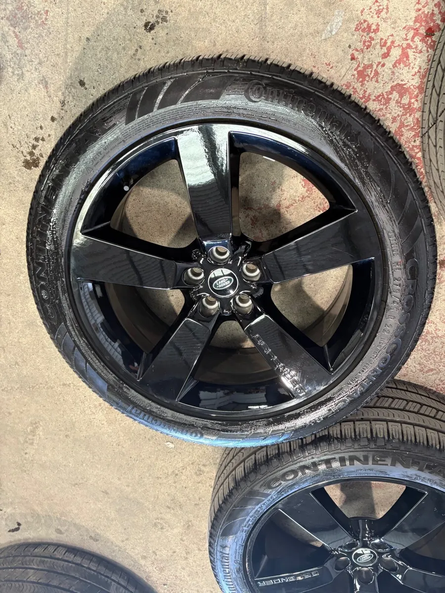 22” New Defender Black Genuine Wheels - Image 1