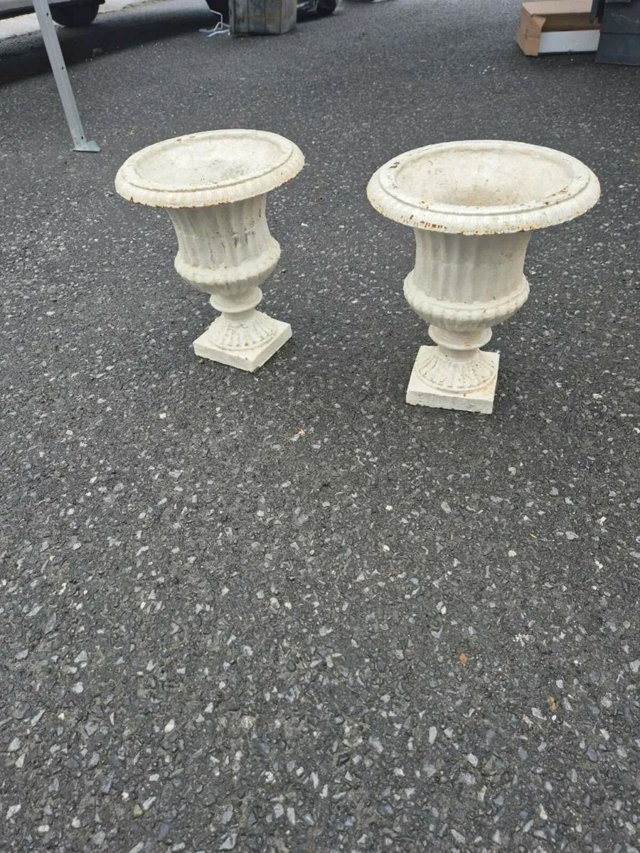 Cast  iron  urns - Image 2