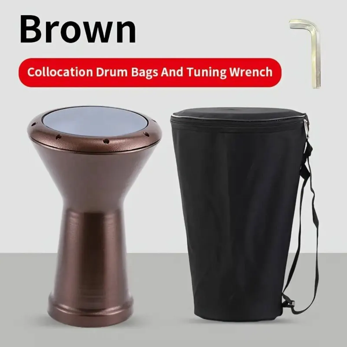 East Beck Drum: 21.59 cm Hand Drum with PVC Skin - Image 1
