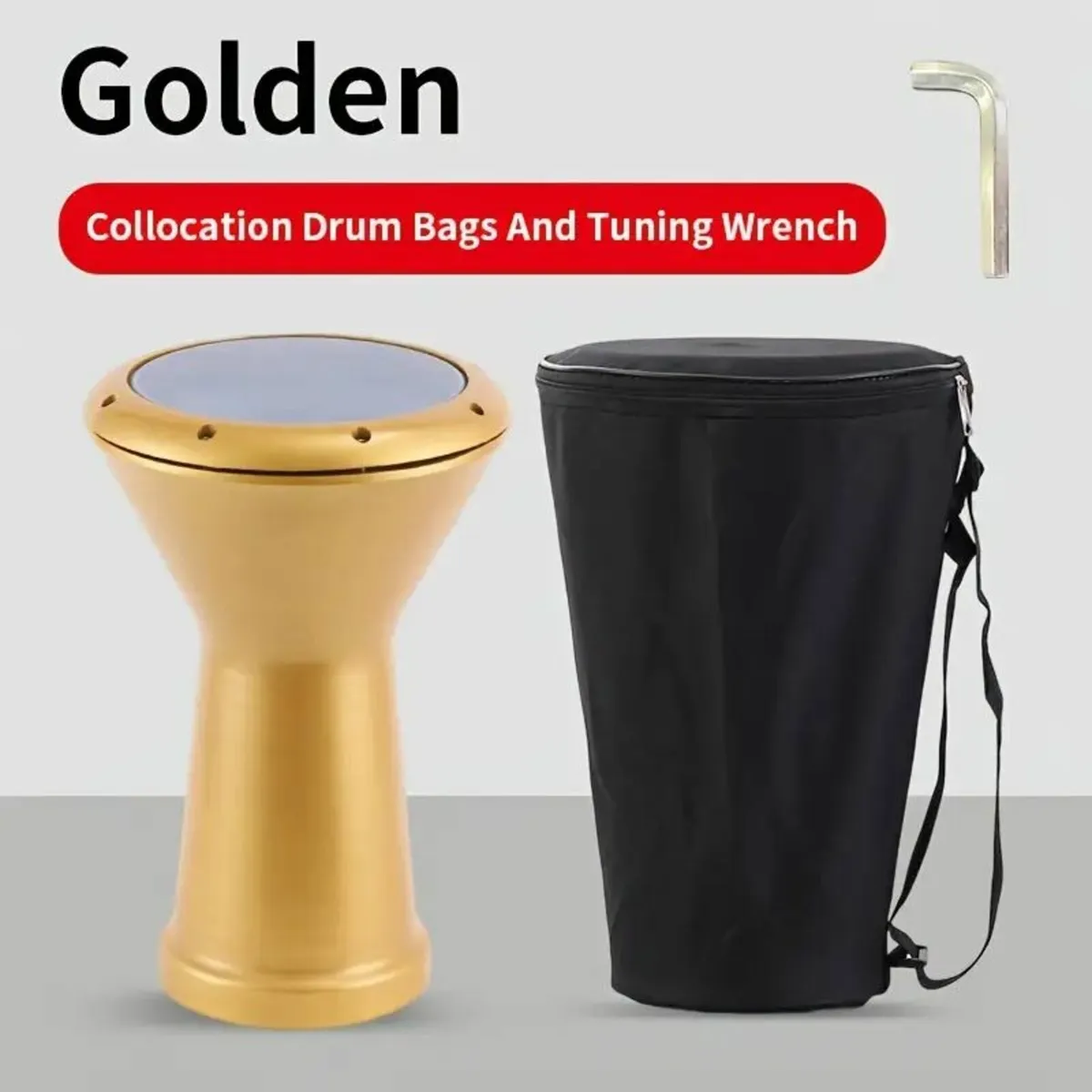East Beck Drum: 21.59 cm Hand Drum with PVC Skin - Image 2