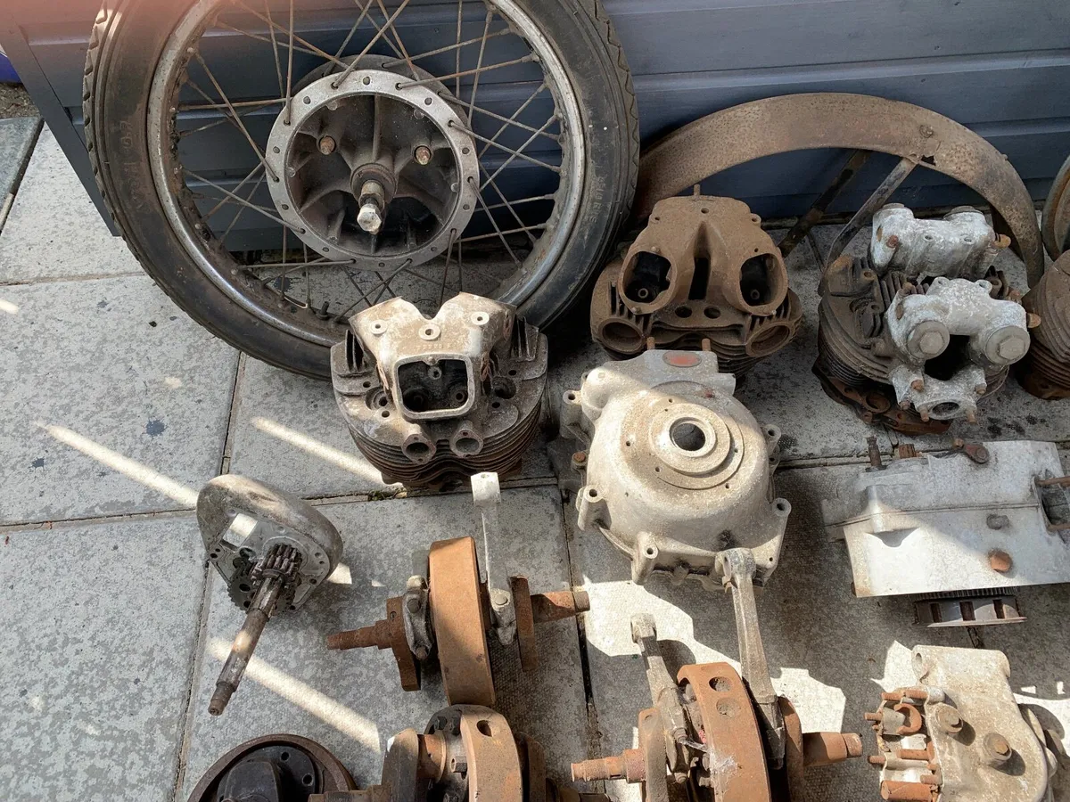 Vintage Classic Norton & Other Motorcycle Parts - Image 2