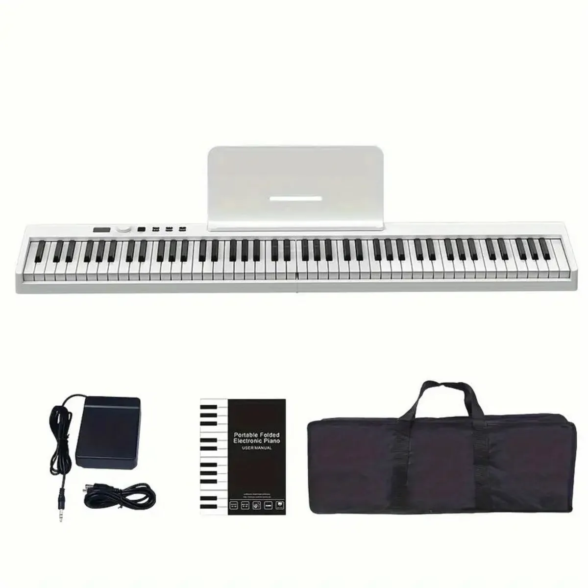 Portable 88-Key Smart Electronic Piano Keyboard - Image 3