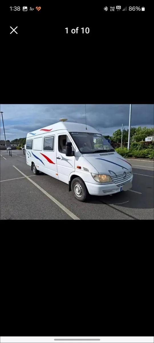 Mercedes sprinter camper - Image 1