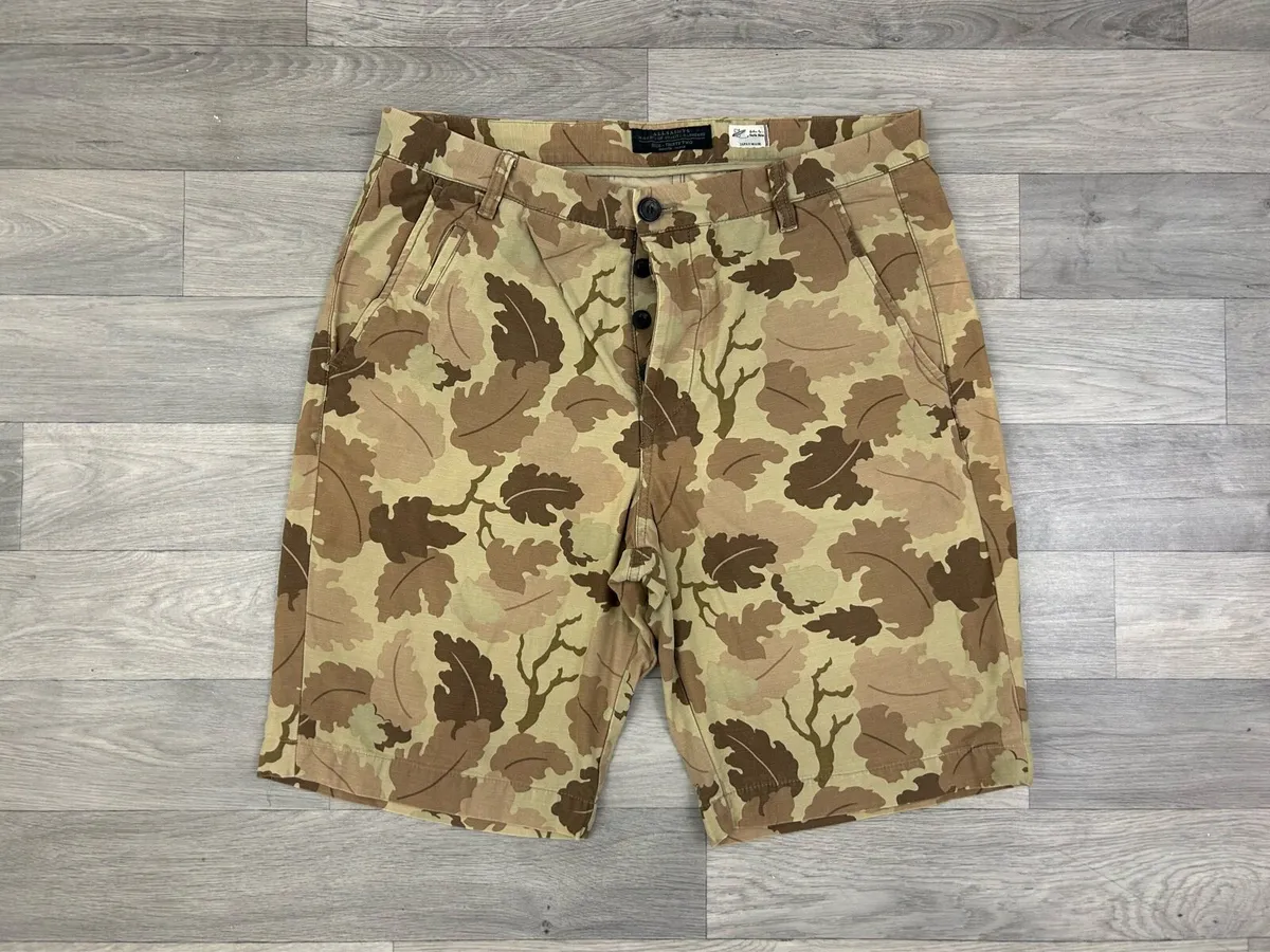 All Saints AllSaints Realtree Camo Shorts Mens W34 - Image 1