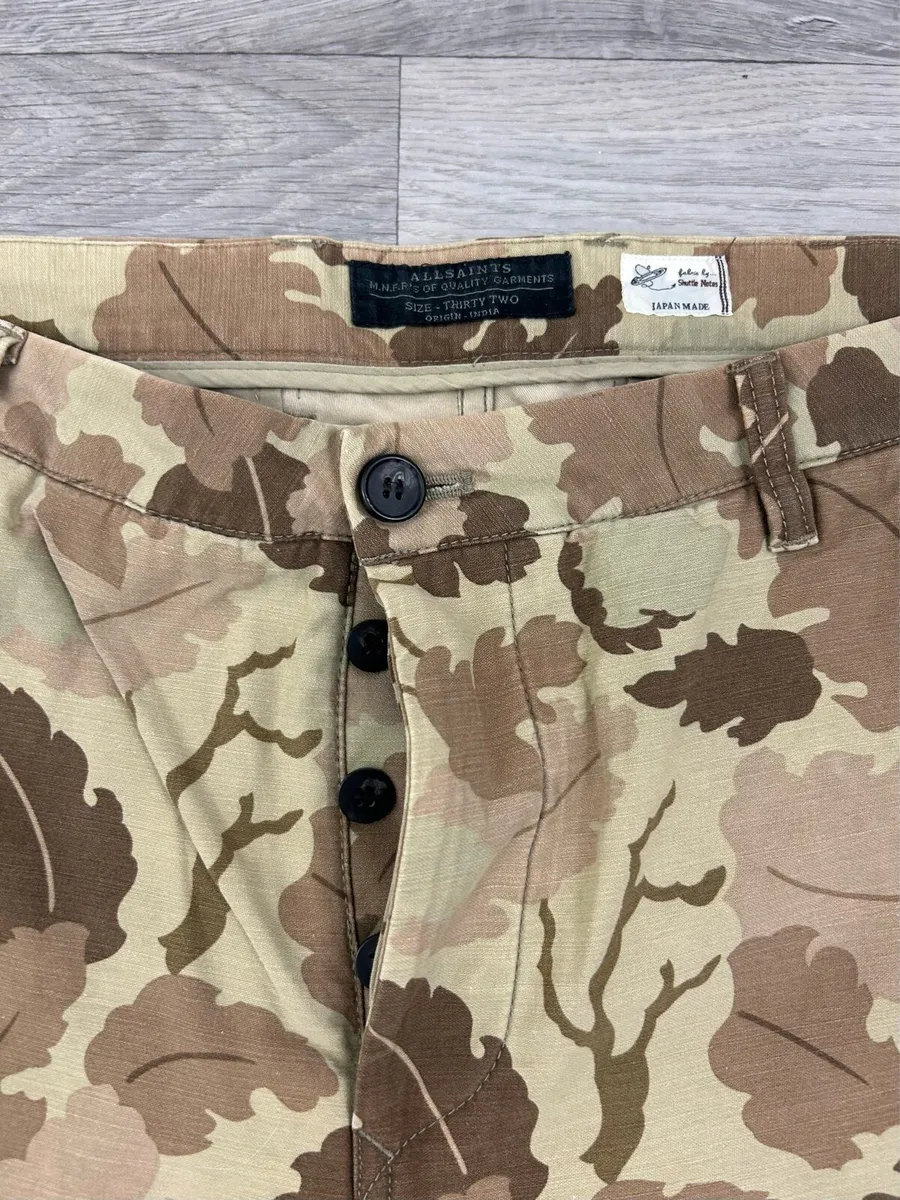 All Saints AllSaints Realtree Camo Shorts Mens W34 - Image 3