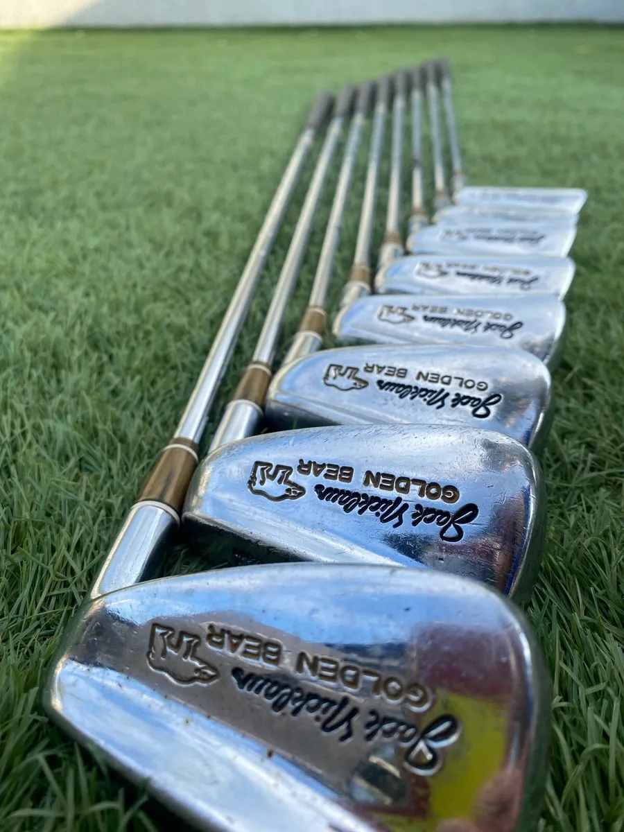 Jack Nicklaus MacGregor golden bear irons 3-pw - Image 3