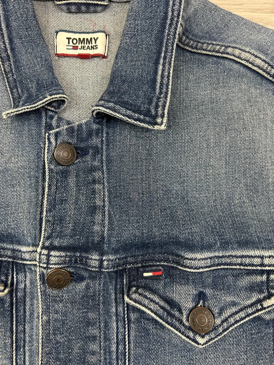 Tommy Hilfiger Denim Jacket Mens Medium - Image 3