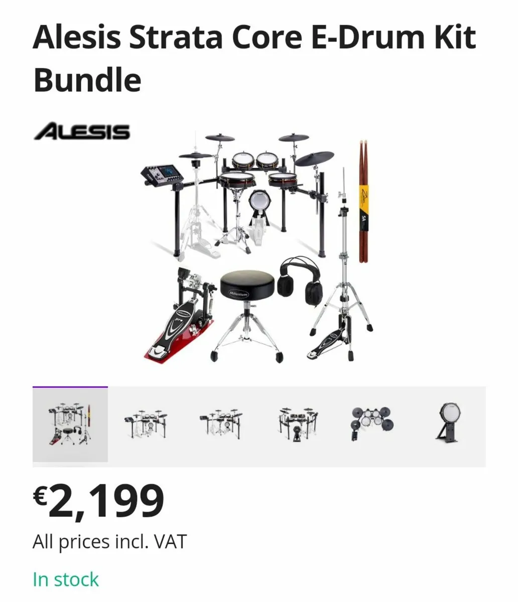 Alesis Strata Core E- drums - Image 1