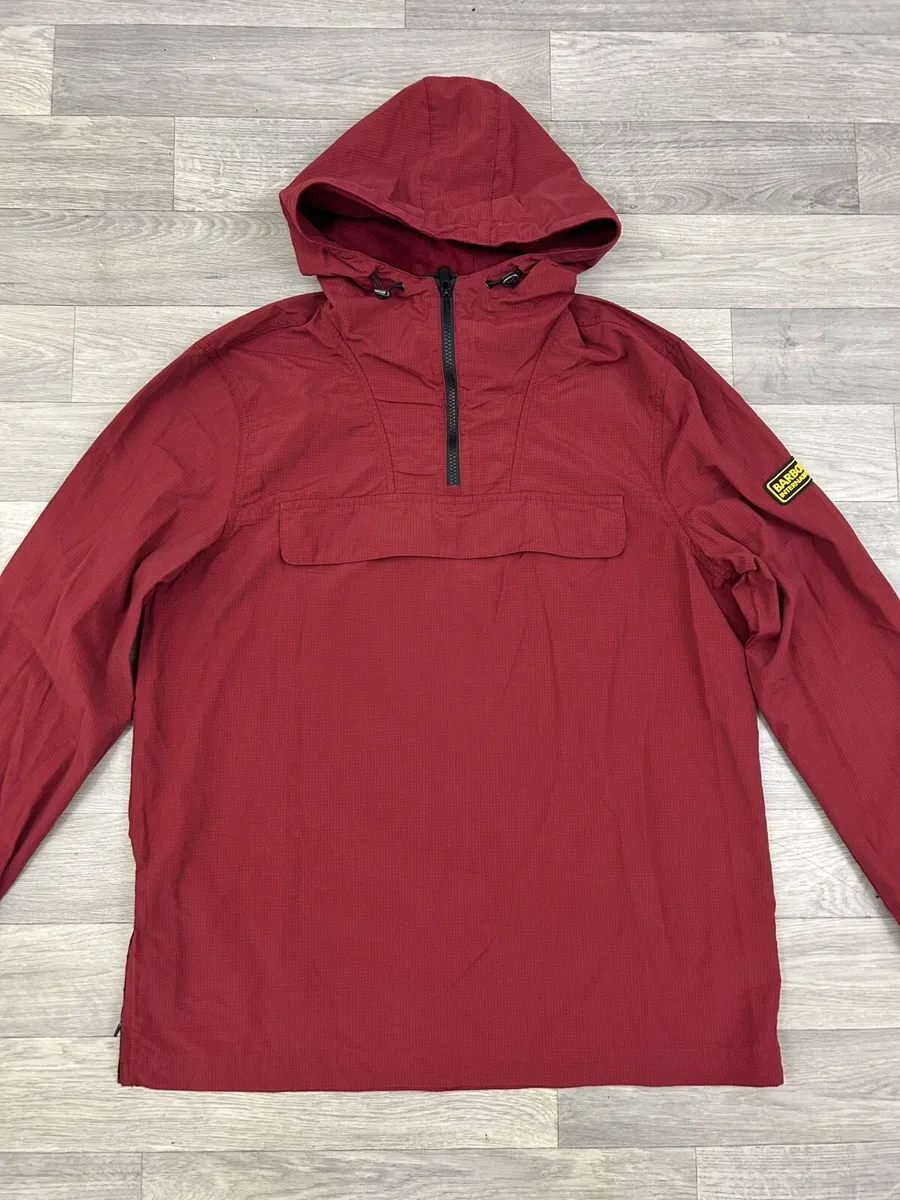 Barbour International Half Zip Anorak Jacket M - Image 2