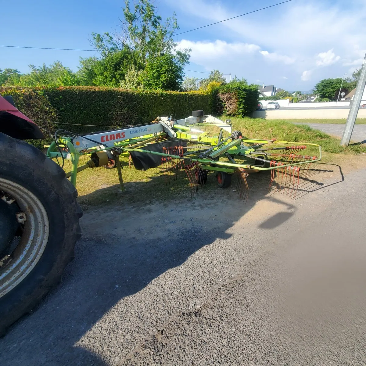 Krone Mower Conditioner and Claas Rake - Image 2
