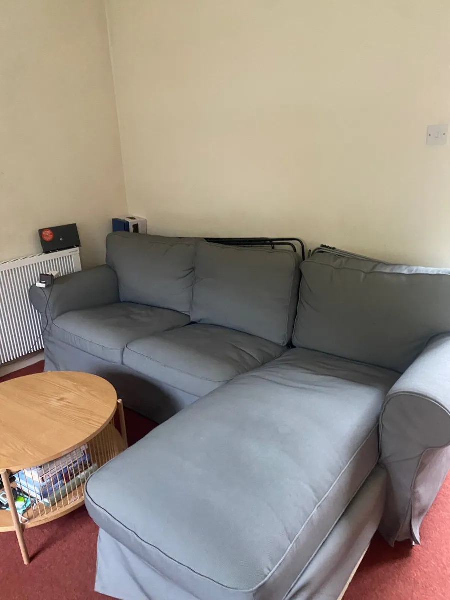 3 seater chaise lounge couch - Image 1