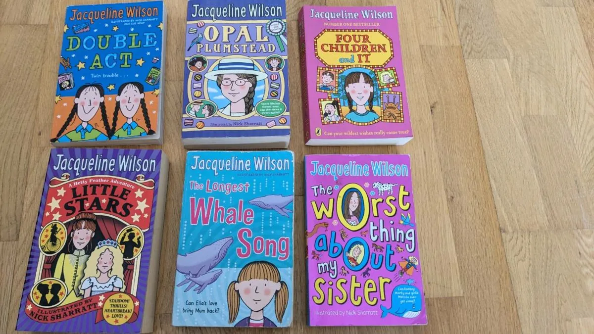 6 Jacqueline Wilson books