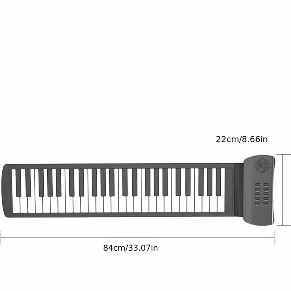 49-Key Portable Multi-Function Hand-Rolled Piano - Image 2