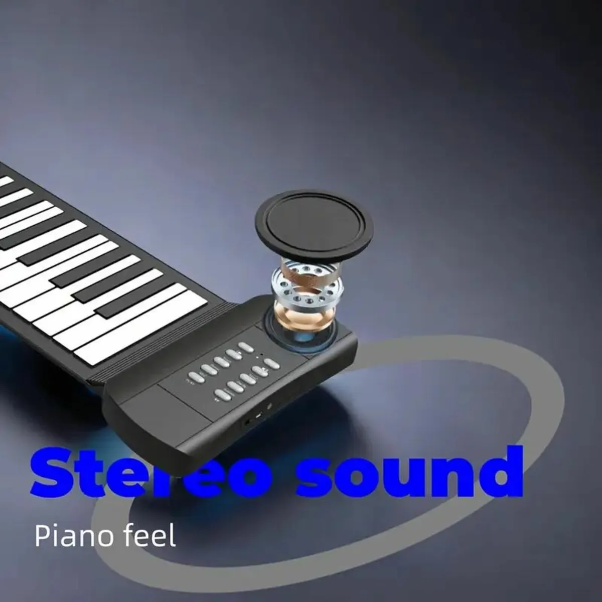 49-Key Portable Multi-Function Hand-Rolled Piano - Image 3