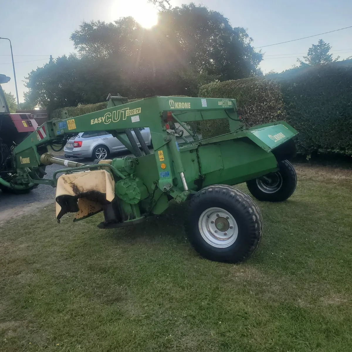 Krone Mower Conditioner and Claas Rake - Image 3