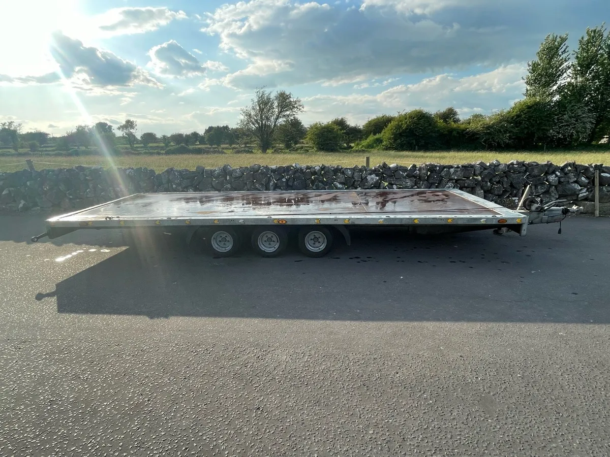 6m Temared Flat bed trailer - Image 1