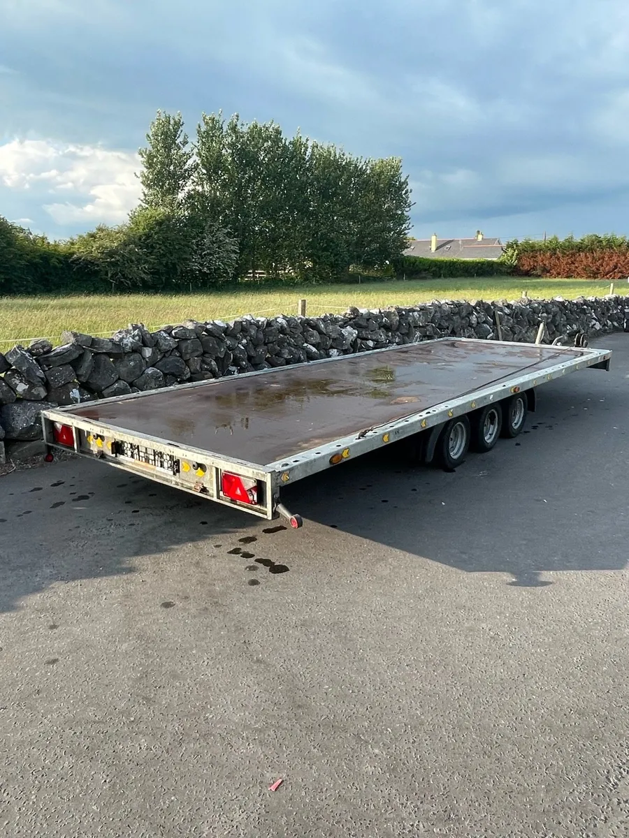 6m Temared Flat bed trailer - Image 2