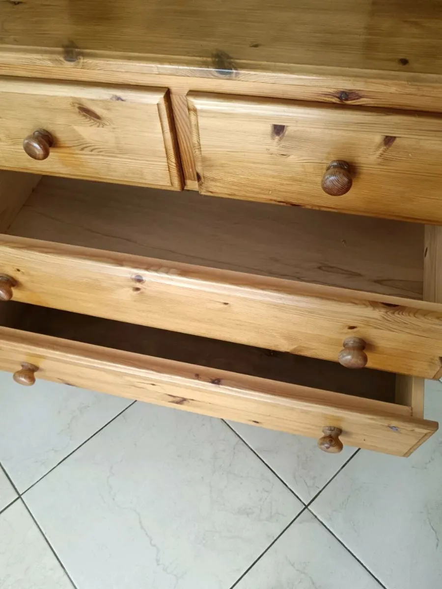 Chest of drawers with a mirror - Image 4