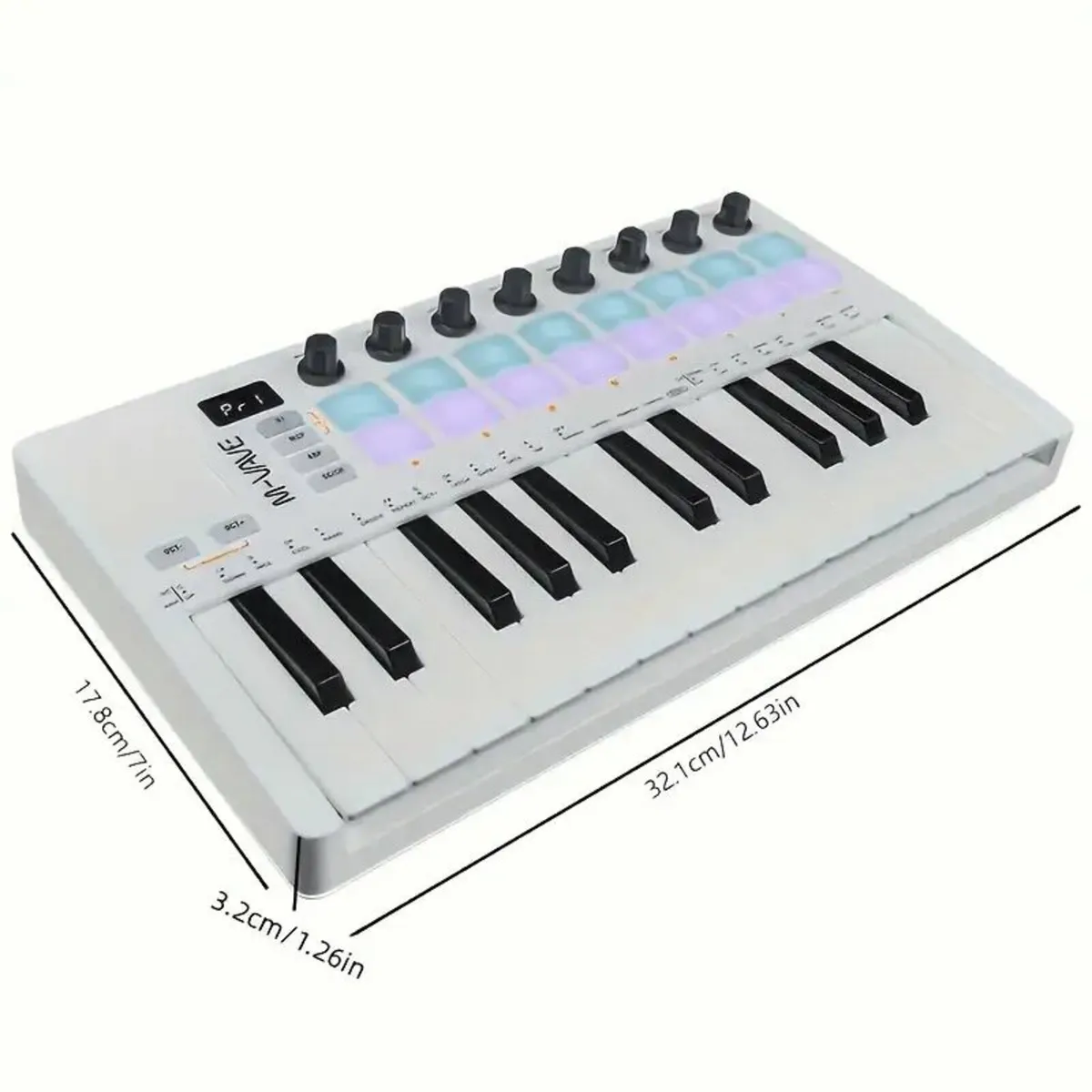 Daiertek 25-Key USB MIDI Keyboard - Image 1