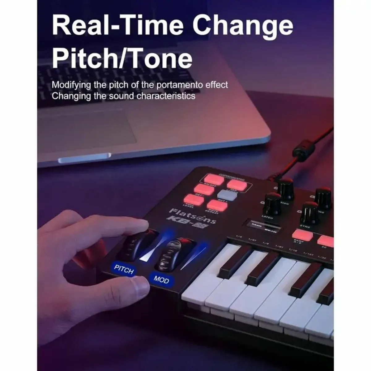 KB-25mini USB MIDI Keyboard - Image 2